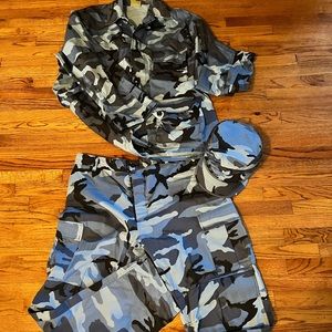 Rothco Ultra Force BDU 3 Piece Blue Camo